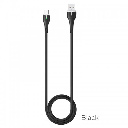 X45 Surplus Charging Data Cable For Type-C - Black